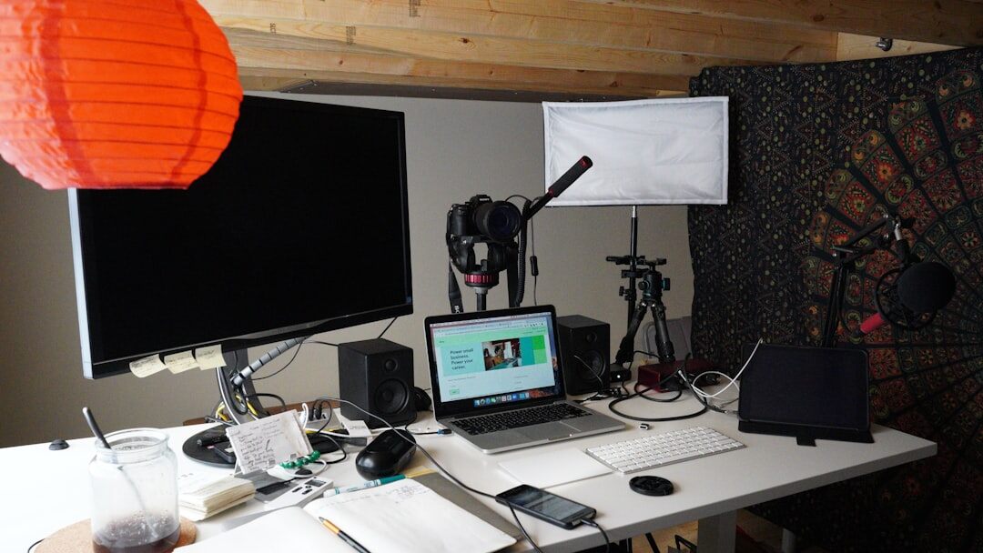 Online streaming production setup
