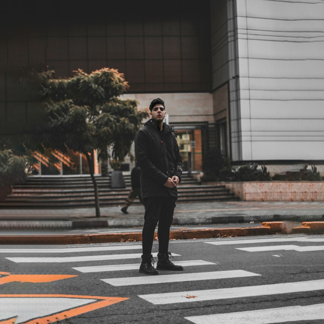 Professional man in business attire